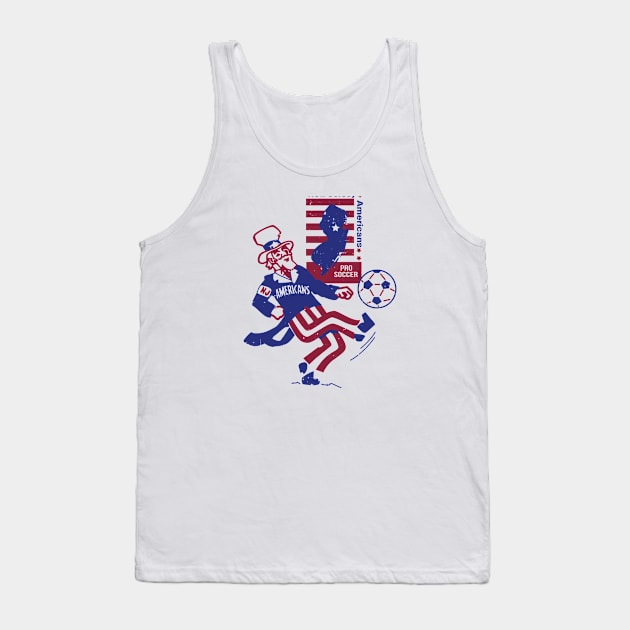 New Jersey Americans Pro Soccer Vintage Tank Top by ryanjaycruz